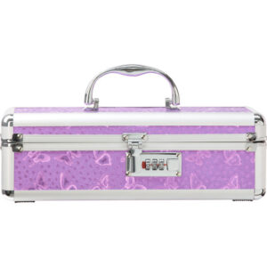 BMS Factory Medium Lockable Sex Toy Storage Box - Purple