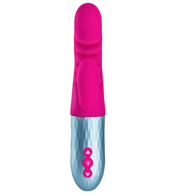 FemmeFunn Essenza Thrusting Rabbit Vibrator - Pink