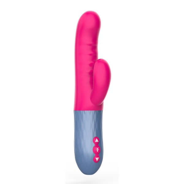 FemmeFunn Essenza Thrusting Rabbit Vibrator - Pink