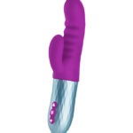 FemmeFunn Essenza Thrusting Rabbit Vibrator - Purple