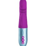 FemmeFunn Essenza Thrusting Rabbit Vibrator - Purple