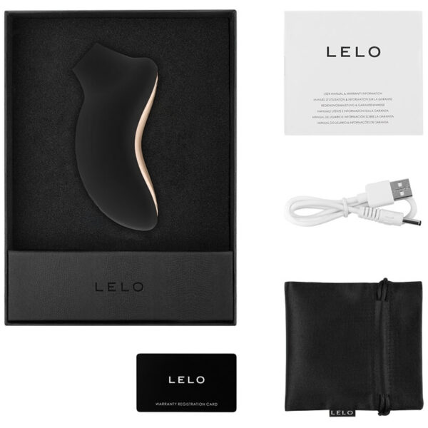 LELO Sona 2 Sonic Clitoral Massager - Black