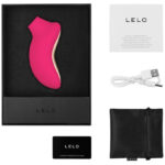 LELO Sona 2 Sonic Clitoral Massager - Cerise