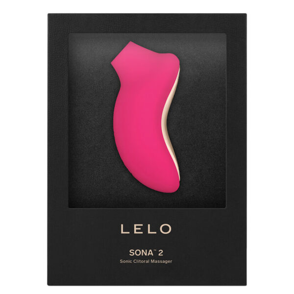 LELO Sona 2 Sonic Clitoral Massager - Cerise
