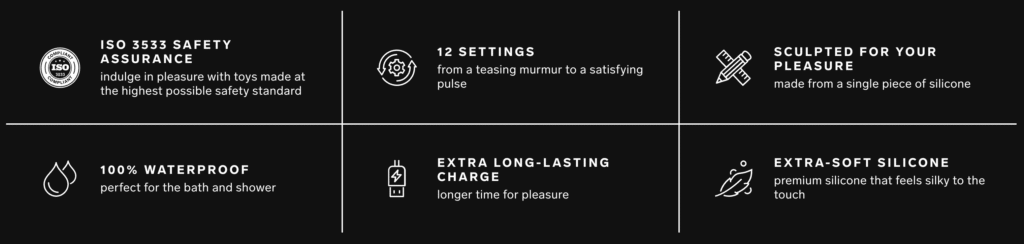 LELO Sona 2 Sonic Clitoral Massager - Features