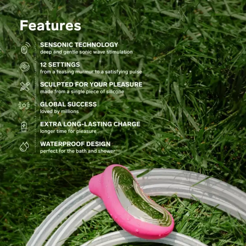 LELO Sona 2 Sonic Clitoral Massager - Features