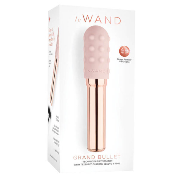 Le Wand | Chrome Grand Bullet Vibrator - Rose Gold