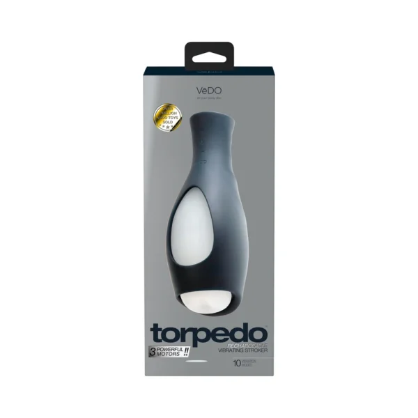 VēDO Torpedo Rechargeable Vibrating Stroker