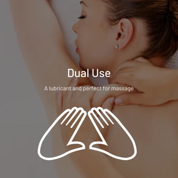 Also great for massages, AH! Yes Soothing Plant Oil Based Lubricant Dual Use