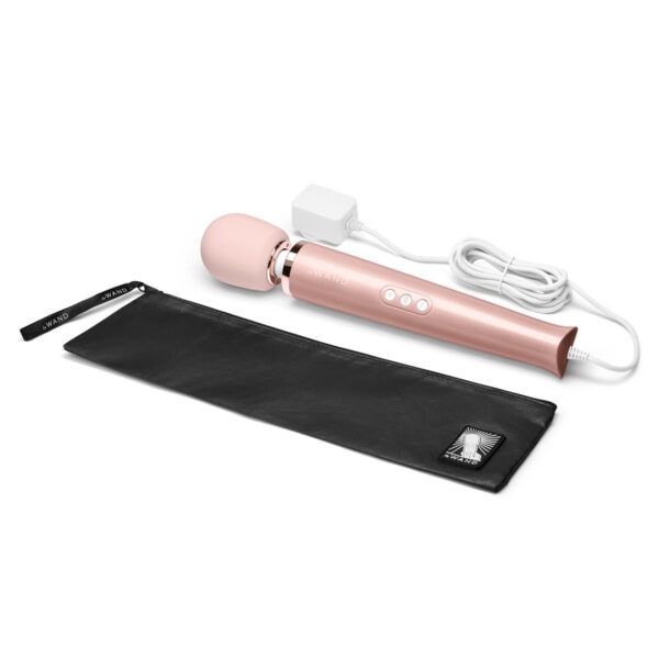 Le Wand Plug-In Vibrating Massager - Rose Gold