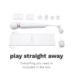 Le Wand Plug-In Vibrating Massager - White