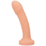 Tantus Uncut No. 2 Dual Density Realistic Uncircumcised Dildo - Cream