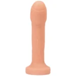 Tantus Uncut No. 2 Dual Density Realistic Uncircumcised Dildo - Cream