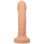 Tantus Uncut No. 2 Dual Density Realistic Uncircumcised Dildo - Honey