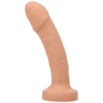 Tantus Uncut No. 2 Dual Density Realistic Uncircumcised Dildo - Honey