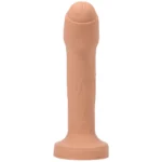 Tantus Uncut No. 2 Dual Density Realistic Uncircumcised Dildo - Honey