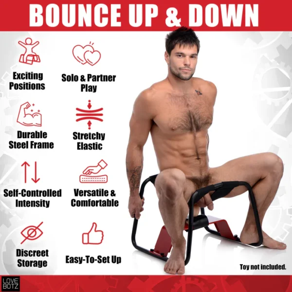 Lovebotz Extreme Restraints Banging Bench Sex Stool