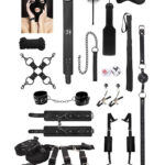 Shots Ouch! Advanced Bondage Kit - Black