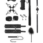 Shots Ouch! Intermediate Bondage Kit - Black