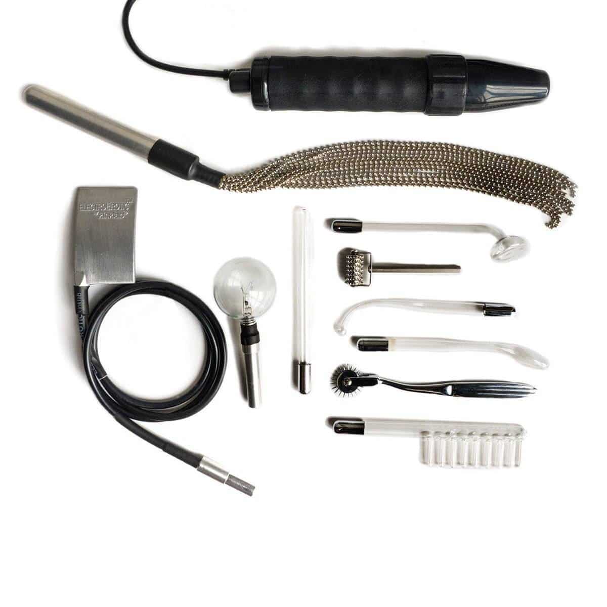 Agent Noir Electro Erotic Neon Wand Kit