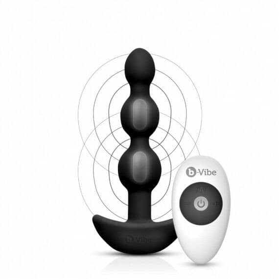 b-Vibe Triplet Vibrating Anal Beads