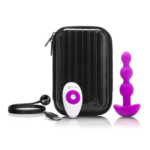 b-Vibe Triplet Vibrating Anal Beads