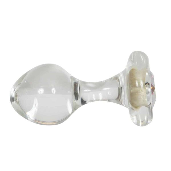 Crystal Delights Glass Anal Plug