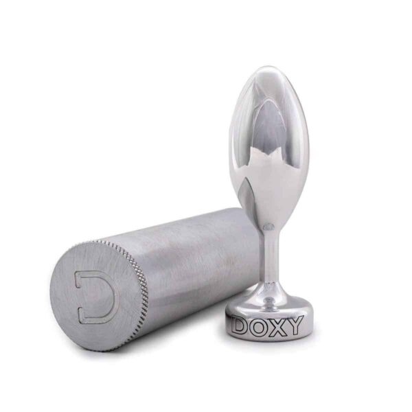 Doxy Metal Anal Plug - Smooth Texture
