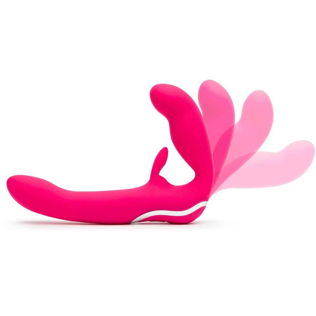 Happy Rabbit Strapless Strap-On Vibrating Dildo