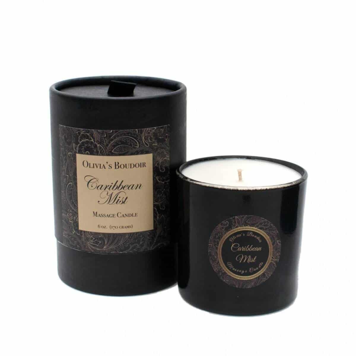 Olivias Boudoir Massage Oil Candle