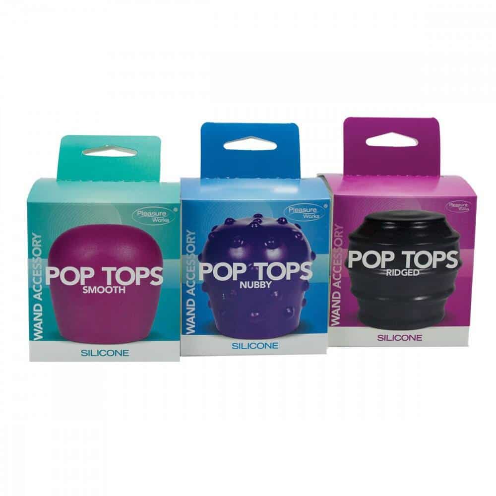 Pop Top Silicone Wand Attachment