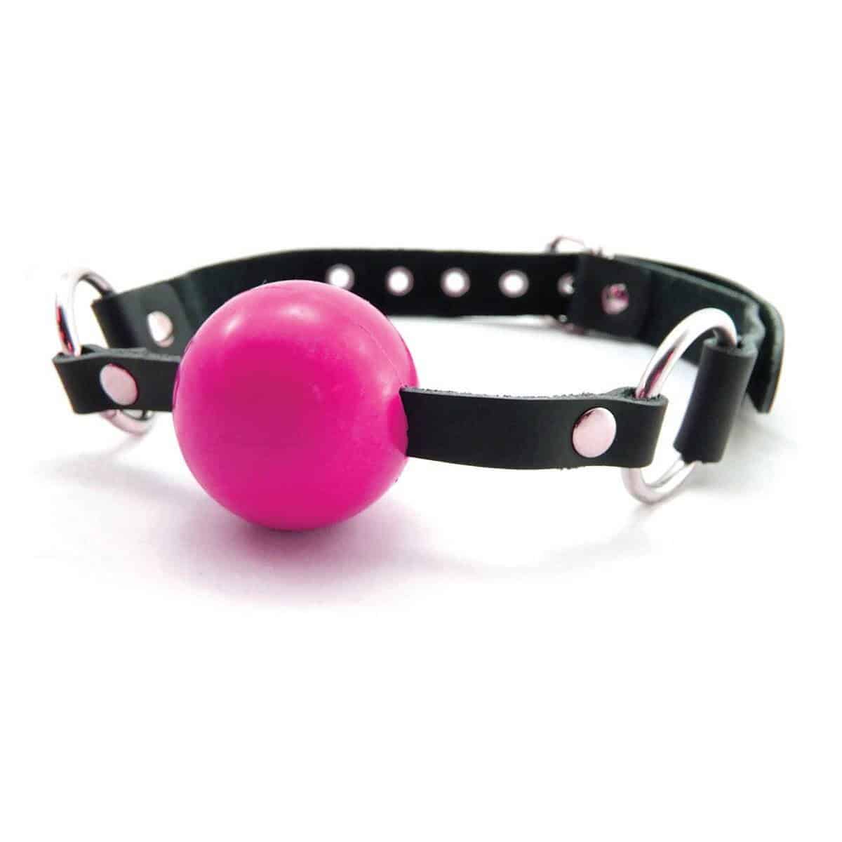 Sex Kitten Comfortable Beginner Silicone Luxury Ball Gag | Discreet Shipping