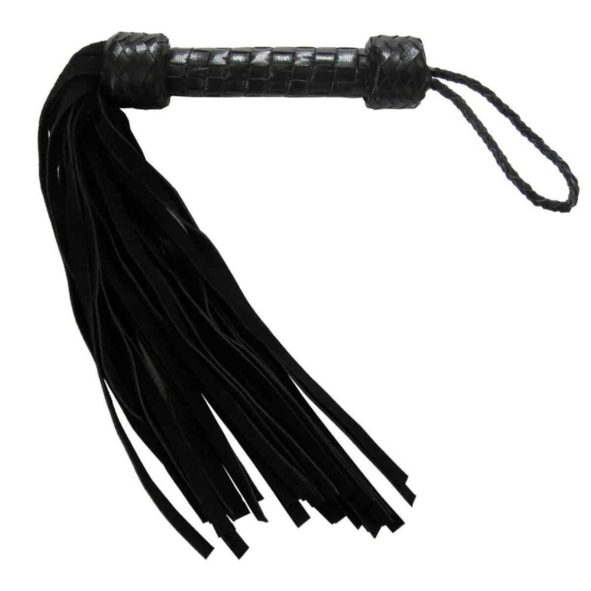 Short Suede Flogger BDSM Sex Toy