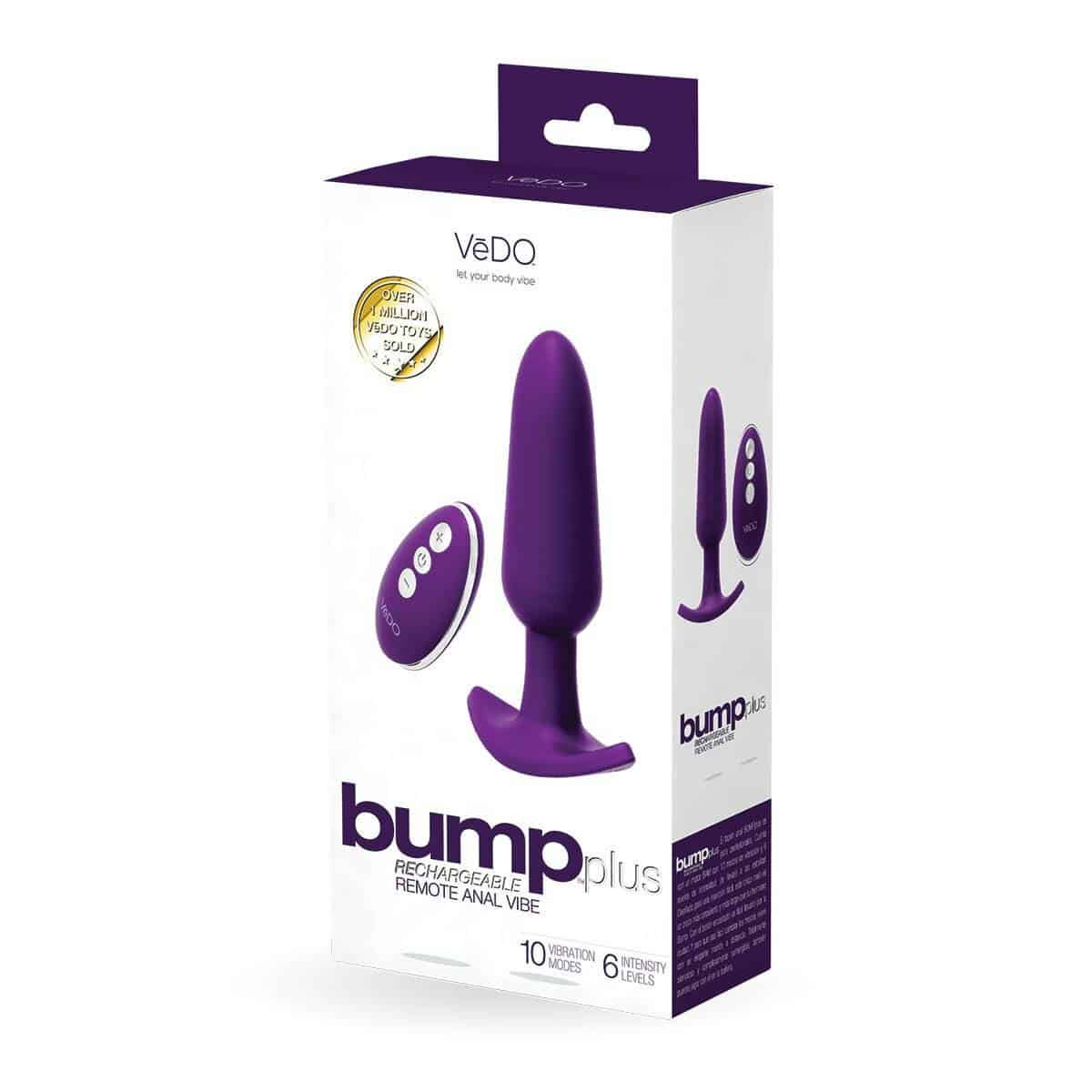 Vedo Bump Plus Vibrating Butt Plug