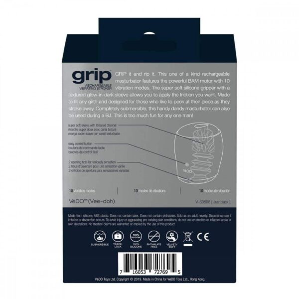 Vedo Grip Masturbation Sleeve