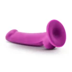 Avant By Blush | Ergo Mini - Artisan 7-inch Thin Dildo with Suction Cup Base - Violet D9