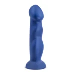 Avant By Blush | Suko - Artisan 8-inch Curved P-Spot & G-Spot Dildo with Suction Cup Base - Indigo D12