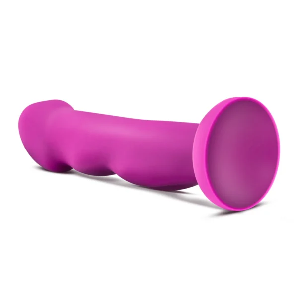 Avant By Blush | Suko - Artisan 8-inch Curved P-Spot & G-Spot Dildo with Suction Cup Base - Violet D11