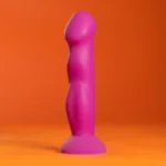 Avant By Blush | Suko - Artisan 8-inch Curved P-Spot & G-Spot Dildo with Suction Cup Base - Violet D11