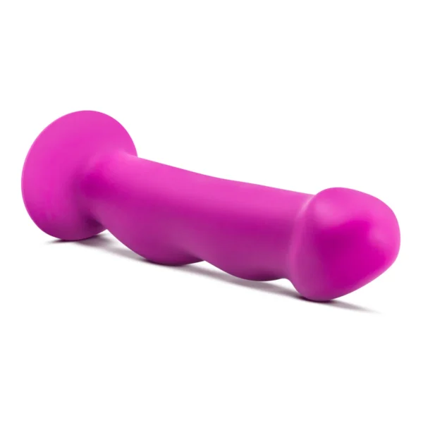 Avant By Blush | Suko - Artisan 8-inch Curved P-Spot & G-Spot Dildo with Suction Cup Base - Violet D11