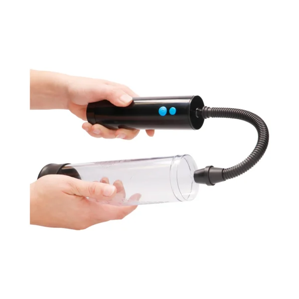 Pumped by Shots - Extreme Power Rechargeable Automatic Penis Pump - Clear