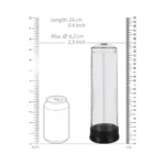 Pumped by Shots - Extreme Power Rechargeable Automatic Penis Pump - Clear