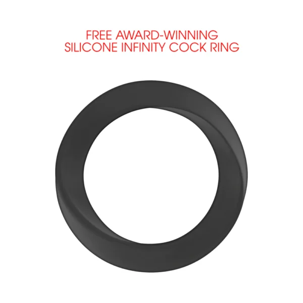 Pumped by Shots - Extreme Power Rechargeable Automatic Penis Pump - Infinity Cock Ring