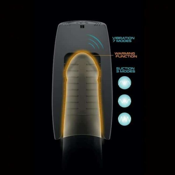 Man Wand Pump One Heat Suction Masturbator