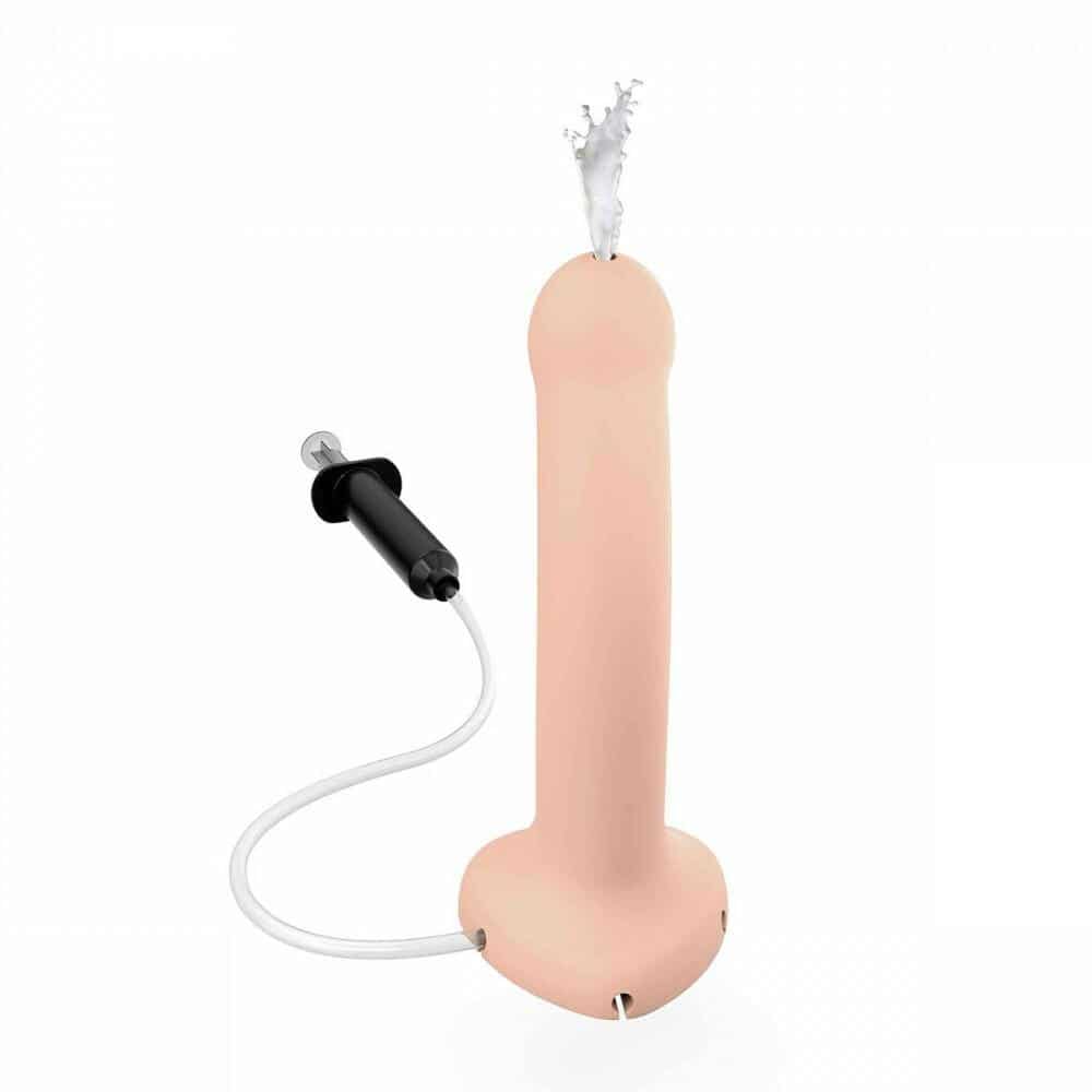 Strap-on-Me Silicone Cum Squirting Dildo | Dildo Ejaculator