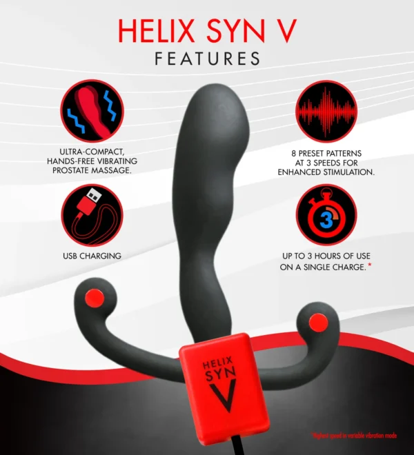 Aneros Helix Syn V Vibrating Prostate Stimulator