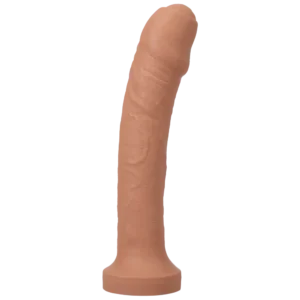 Tantus Uncut Dual-Density Realistic Uncircumcised Dildos - Honey