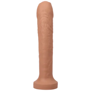 Tantus Uncut Dual-Density Realistic Uncircumcised Dildos - Honey