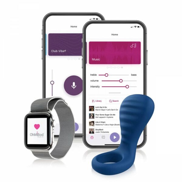 OhMiBod NEX3 blueMotion Vibrating Penis Ring