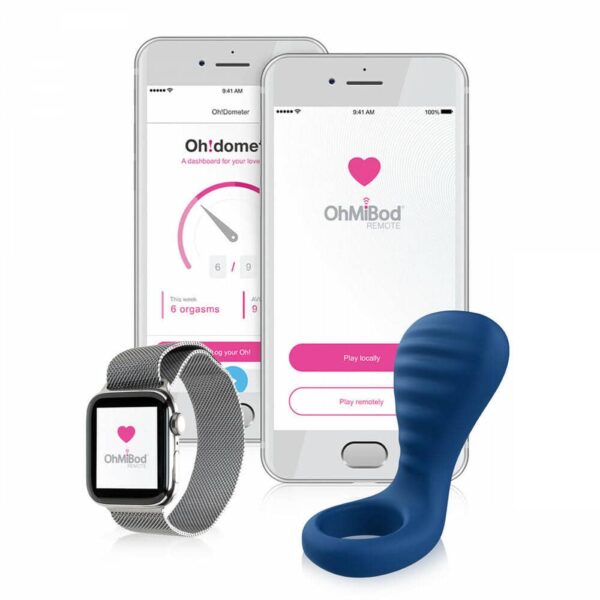 OhMiBod NEX3 blueMotion Vibrating Penis Ring